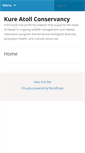 Mobile Screenshot of kureatollconservancy.org